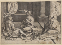 TvB G 1825
<br/>
Jozef die in de gevangenis dromen duidt
<br/>
<em>Anoniem (16de eeuw)</em>